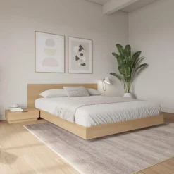 Nexera Queen Platform Bedroom Set (60") - 4 pcs -