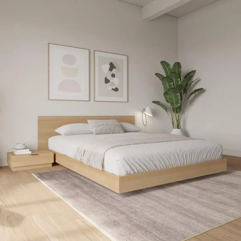 Nexera Queen Platform Bedroom Set (60") - 4 pcs -
