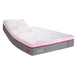 LOOP Queen Plush Split-Head Mattress-in-a-Box with Nano Pocket Coils - 60