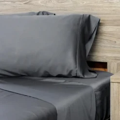 Queen Split-Head Bamboo Rayon Bed Sheet Set -