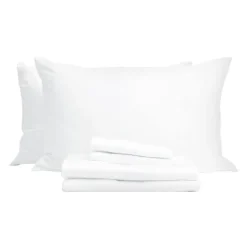 Queen Split-Head Bamboo Rayon Bed Sheet Set -