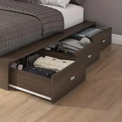SUA-V Queen Storage Bedroom Set with 6-Drawer Storage (60