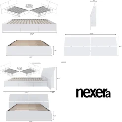 Nexera Queen Storage Bedroom Set (60