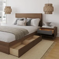 Nexera Queen Storage Bedroom Set (60") - 3 pcs -