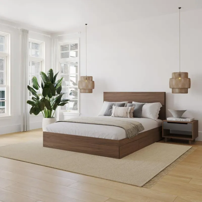 Nexera Queen Storage Bedroom Set (60") - 3 pcs -