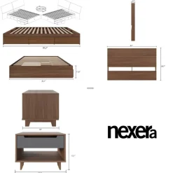 Nexera Queen Storage Bedroom Set (60