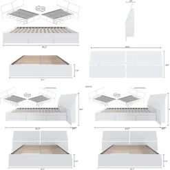 Nexera Queen Storage Bedroom Set (60