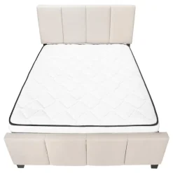 Monarch Queen Upholstered Bed with Headboard (60
