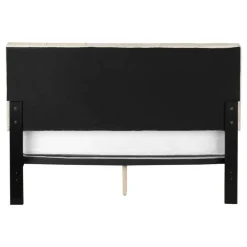 Monarch Queen Upholstered Bed with Headboard (60