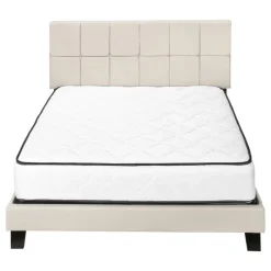 Monarch Queen Upholstered Bed with Headboard (60