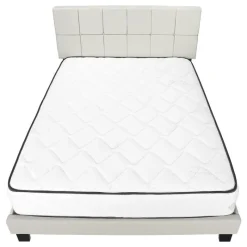Monarch Queen Upholstered Bed with Headboard (60