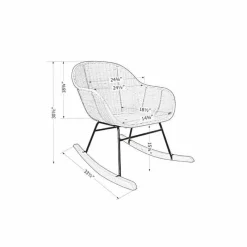 Meubles South Shore Rocking Chair