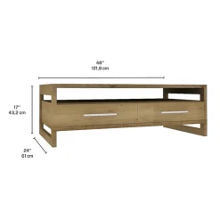 MEQ Rectangular Coffee Table with Storage