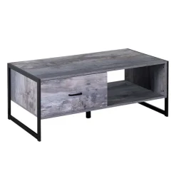 Rectangular Coffee Table with Storage