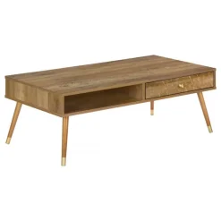Monarch Rectangular Coffee Table with Storage -