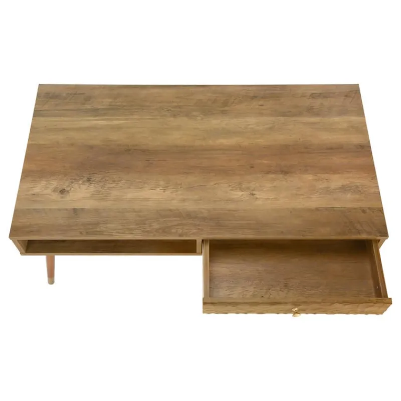 Monarch Rectangular Coffee Table with Storage -
