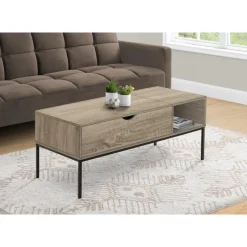 Monarch Rectangular Coffee Table with Storage -