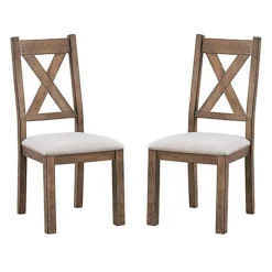 Rectangular Dining Table with 4 Chairs - Beige