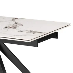 Rectangular Extendable Sintered Stone Dining Table 63" to 95"