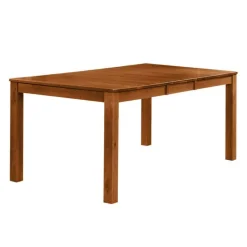 Arboit Poitras Rectangular Extendable Solid Wood Dining Table 54" to 70"