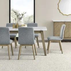Rectangular Marble Top Dining Table 72