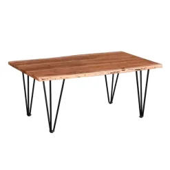 Rectangular Solid Wood Coffee Table