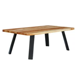 Rectangular Solid Wood Coffee Table