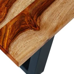Rectangular Solid Wood Coffee Table