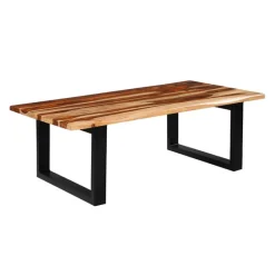 Rectangular Solid Wood Coffee Table