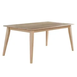 Arboit Poitras Rectangular Solid Wood Dining Table 70" -