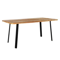 Rectangular Solid Wood Dining Table - 67