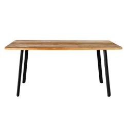 Rectangular Solid Wood Dining Table - 67
