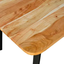 Rectangular Solid Wood Dining Table - 67