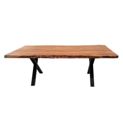 Rectangular Solid Wood Dining Table - 84