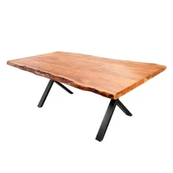 Rectangular Solid Wood Dining Table - 84