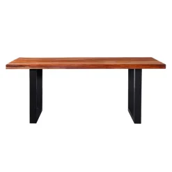 Rectangular Solid Wood Dining Table - 72"