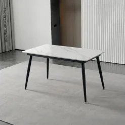 Rectangular Sintered Stone Dining Table - 48