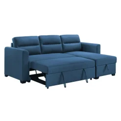 Reversible Sectional Bed with Storage -