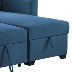 Reversible Sectional Bed with Storage -
