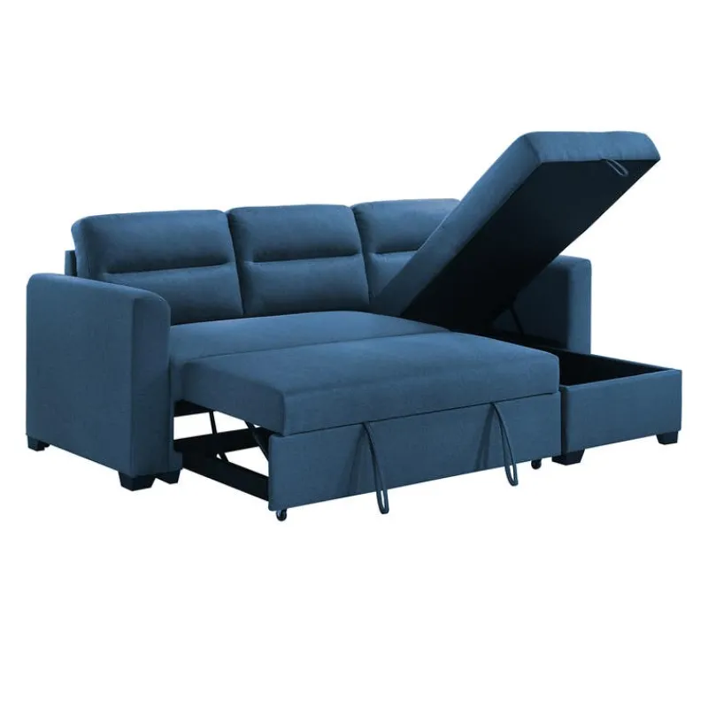 Reversible Sectional Bed with Storage -