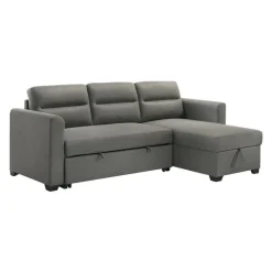 Reversible Sectional Bed with Storage -