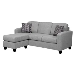 Sofa By Fancy Reversible Sectional with Chaise - Grey