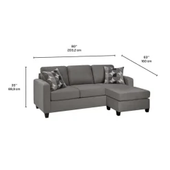 Sofa By Fancy Reversible Sleeper Sofa with Chaise -