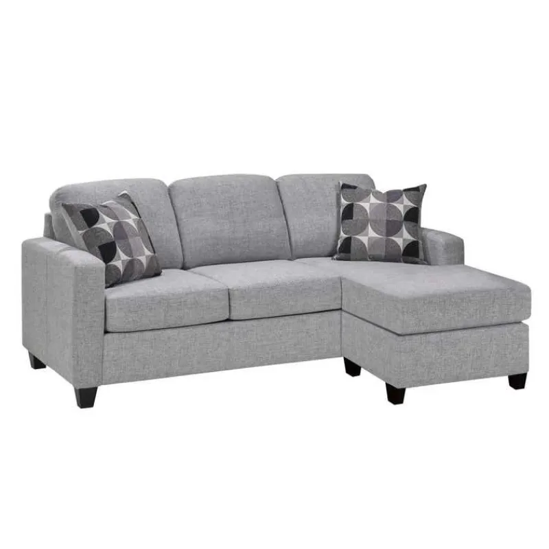 Sofa By Fancy Reversible Sleeper Sofa with Chaise - Grey
