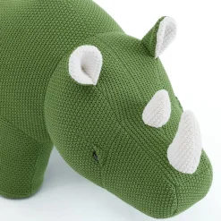 Rhinoceros-Shaped Kids Pouf – 35" x 11.8" x 17.3"