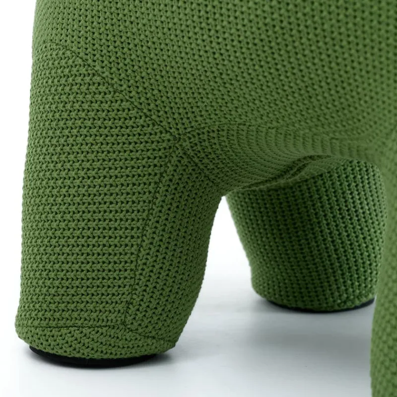 Rhinoceros-Shaped Kids Pouf – 35" x 11.8" x 17.3"
