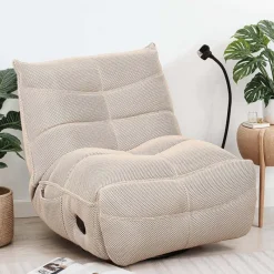 Rocking Recliner with Phone Holder -