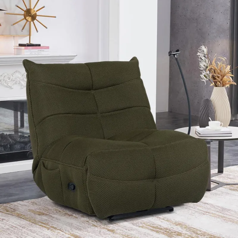 Rocking Recliner with Phone Holder -
