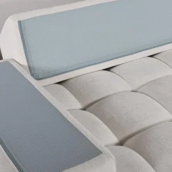 Rolled and Compressed Sectional-in-a-Box with Right-Facing Chaise
