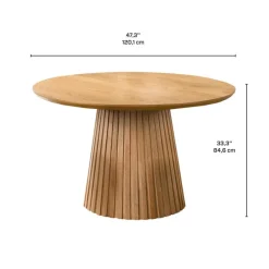 Round Dining Table 48"